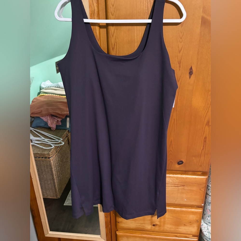 Old Navy Active Powersoft Dress in Deep Purple